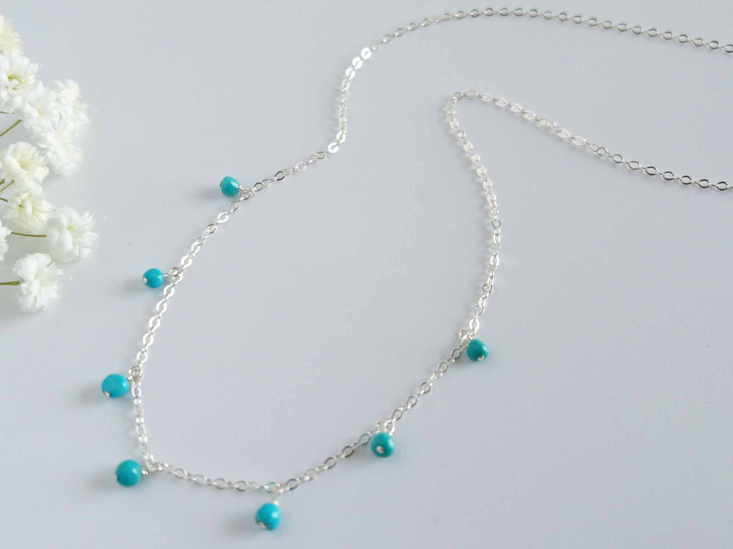 Dainty Turquoise Necklace