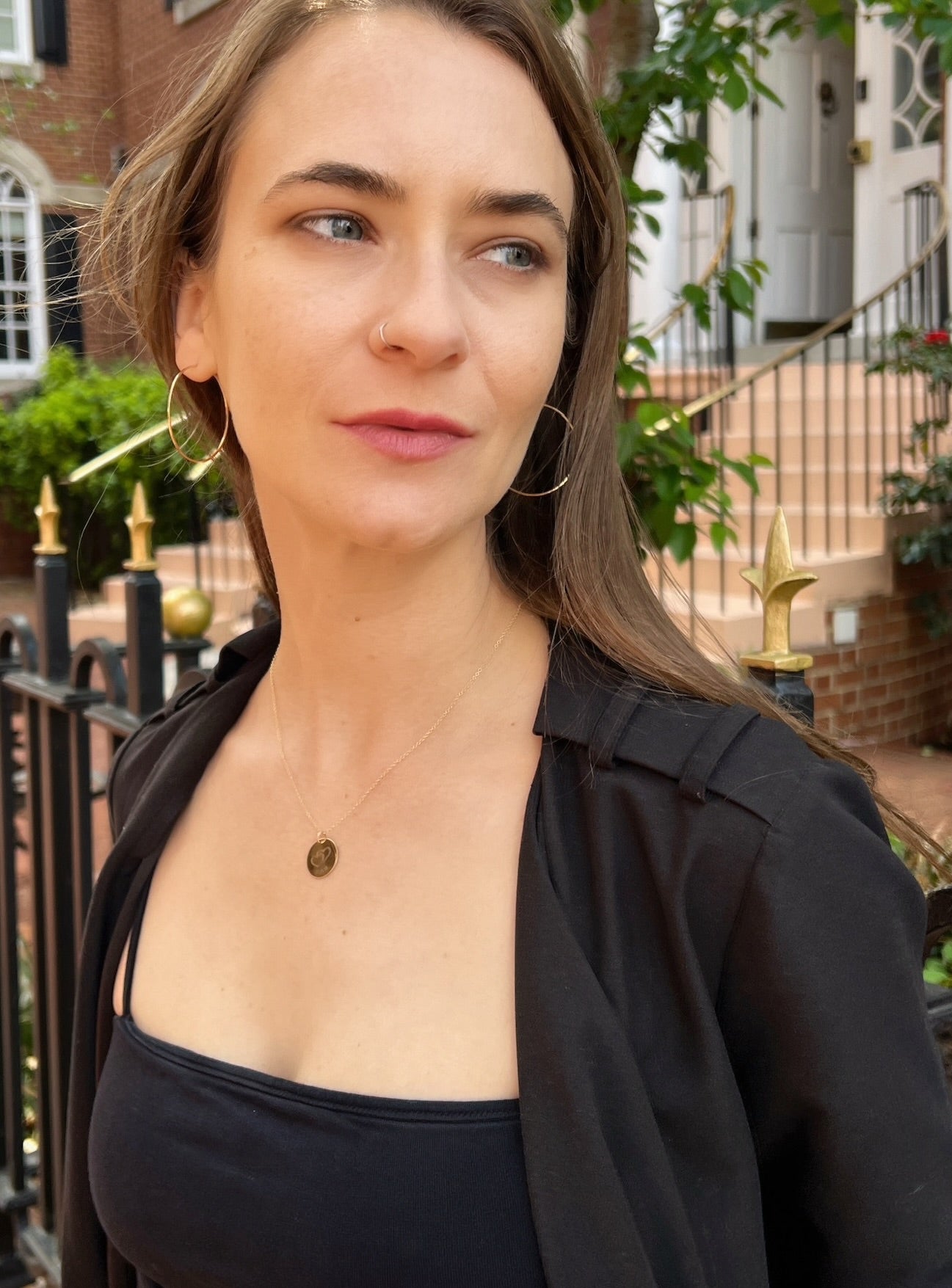 Double Heart Anniversary Necklace