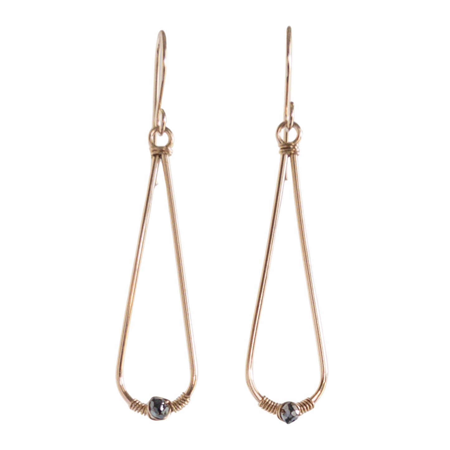 Black Diamond Earrings