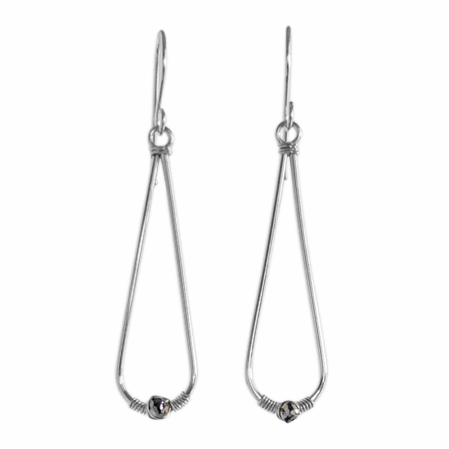 Black Diamond Earrings
