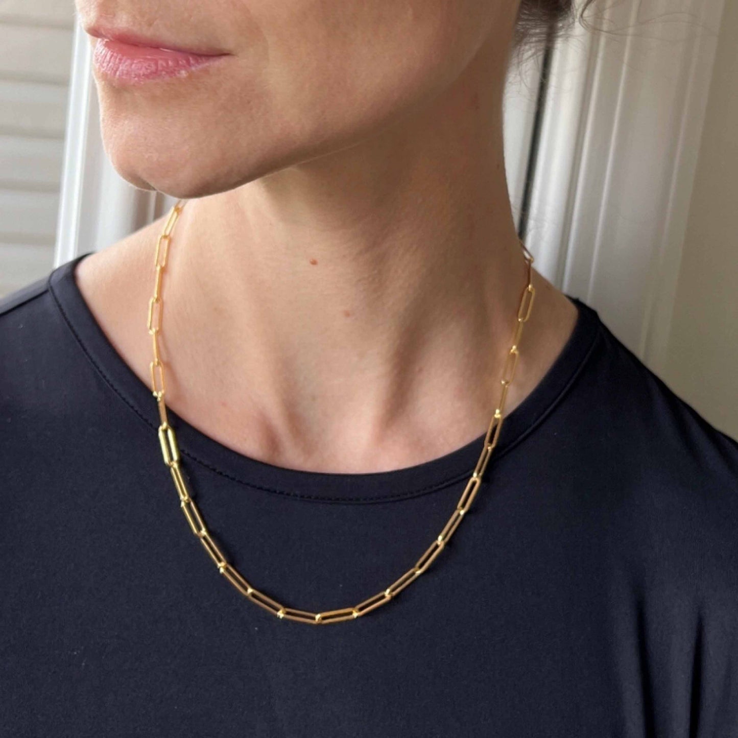 Paperclip Chain Necklace