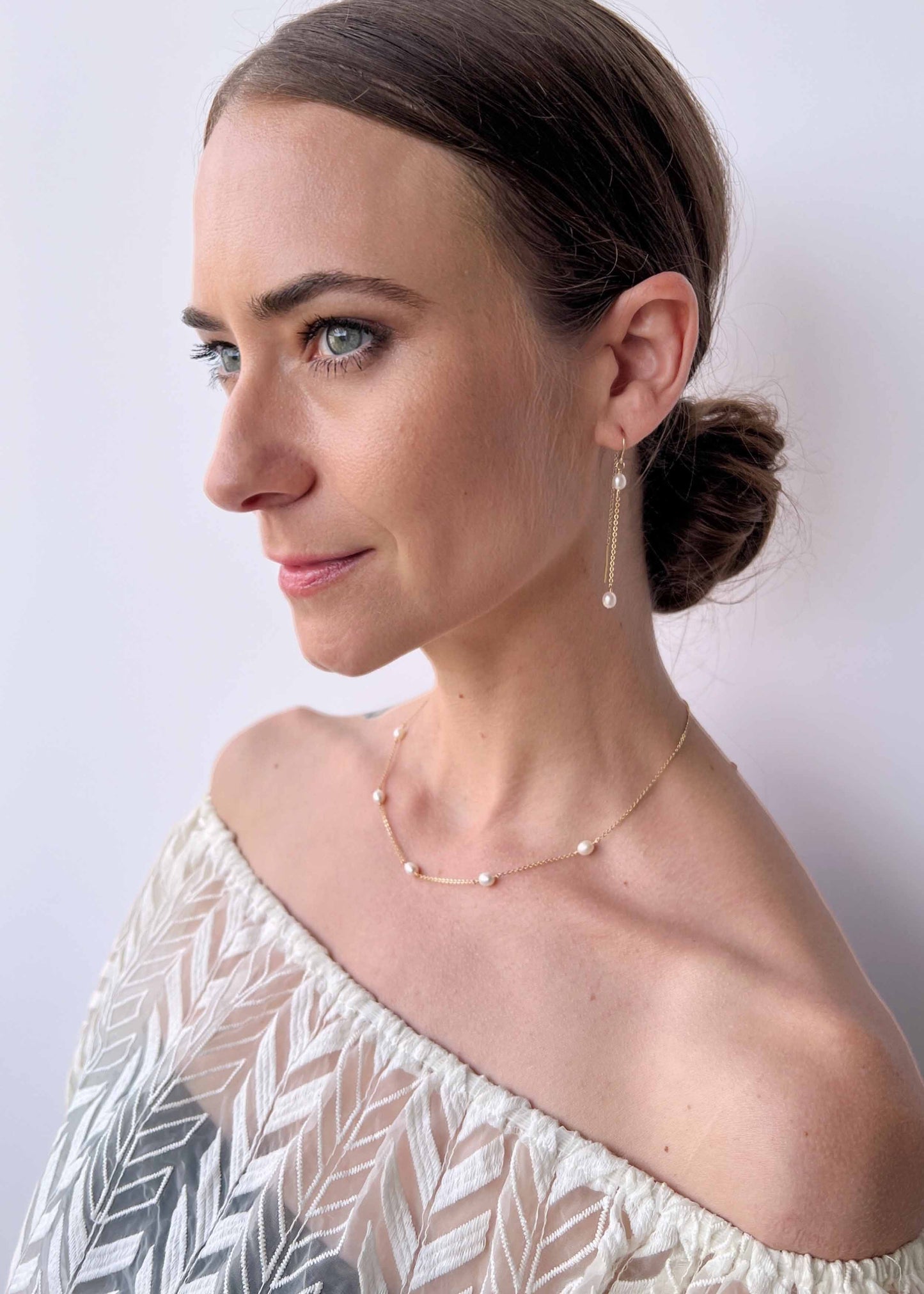 Rosa Freshwater Pearl Necklace