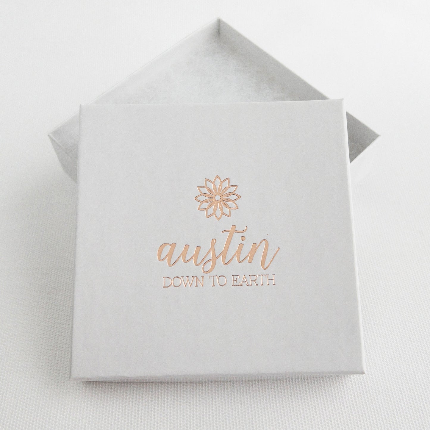Aquamarine Station Necklace | March Birthstone