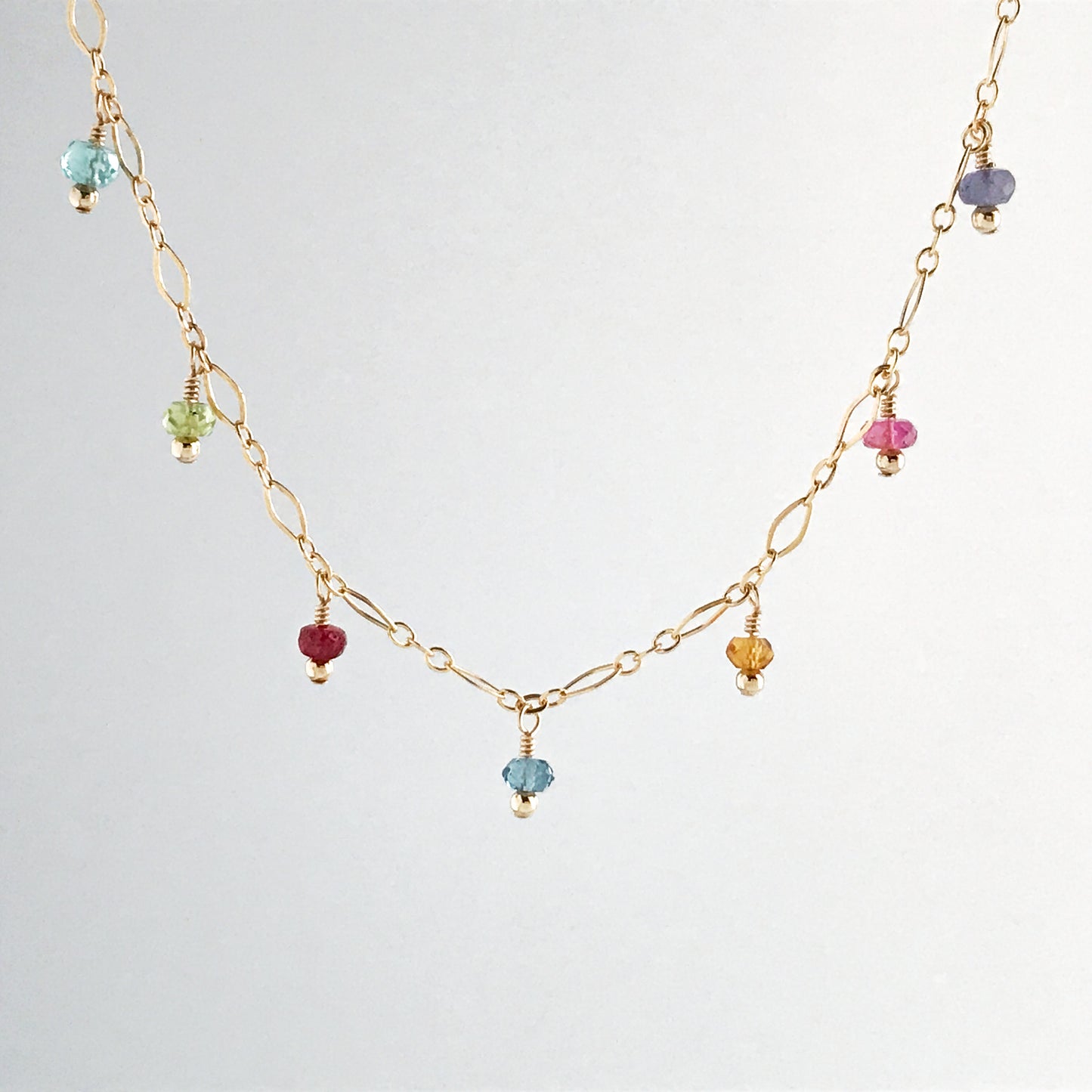 Multi Gemstone Necklace