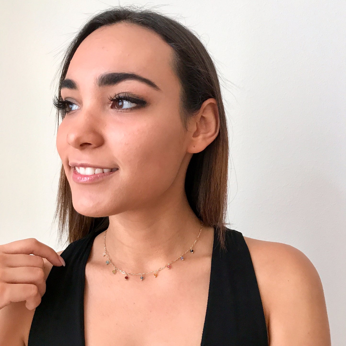 Multi Gemstone Necklace