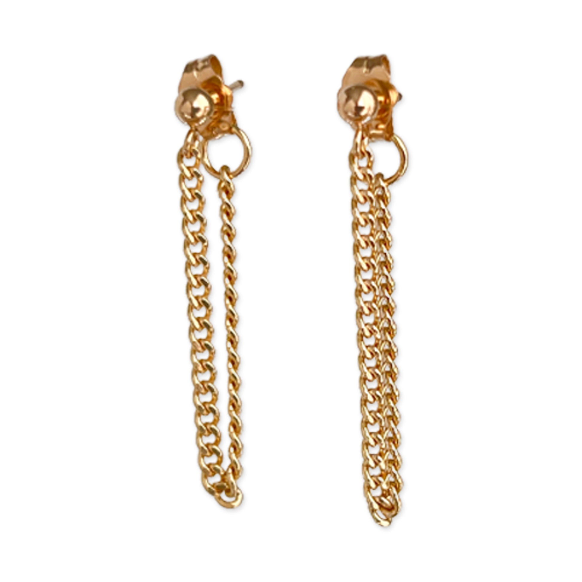 14k gold filled earrings