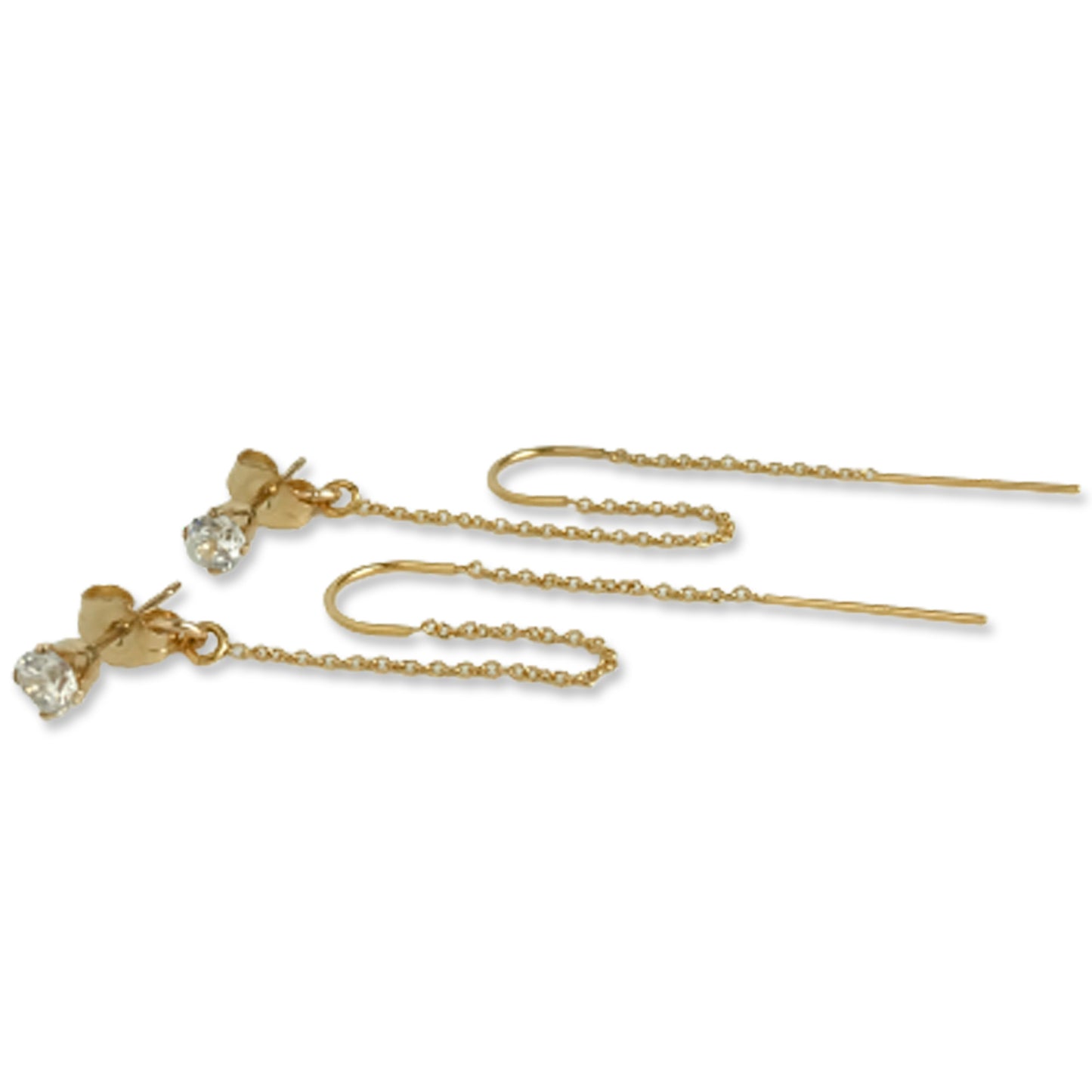 Earrings for Double Piercings - Cubic Zirconia Earrings