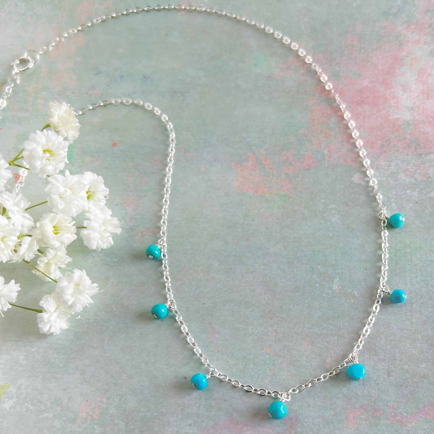 Turquoise Dangle Necklace