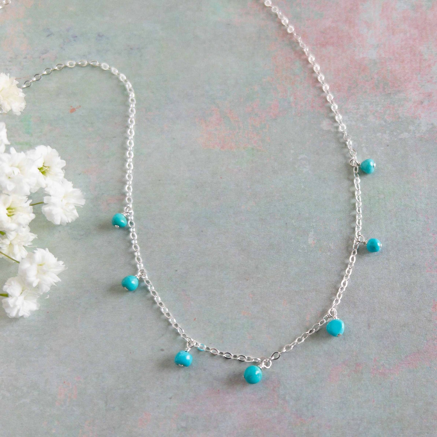 Turquoise Dangle Necklace