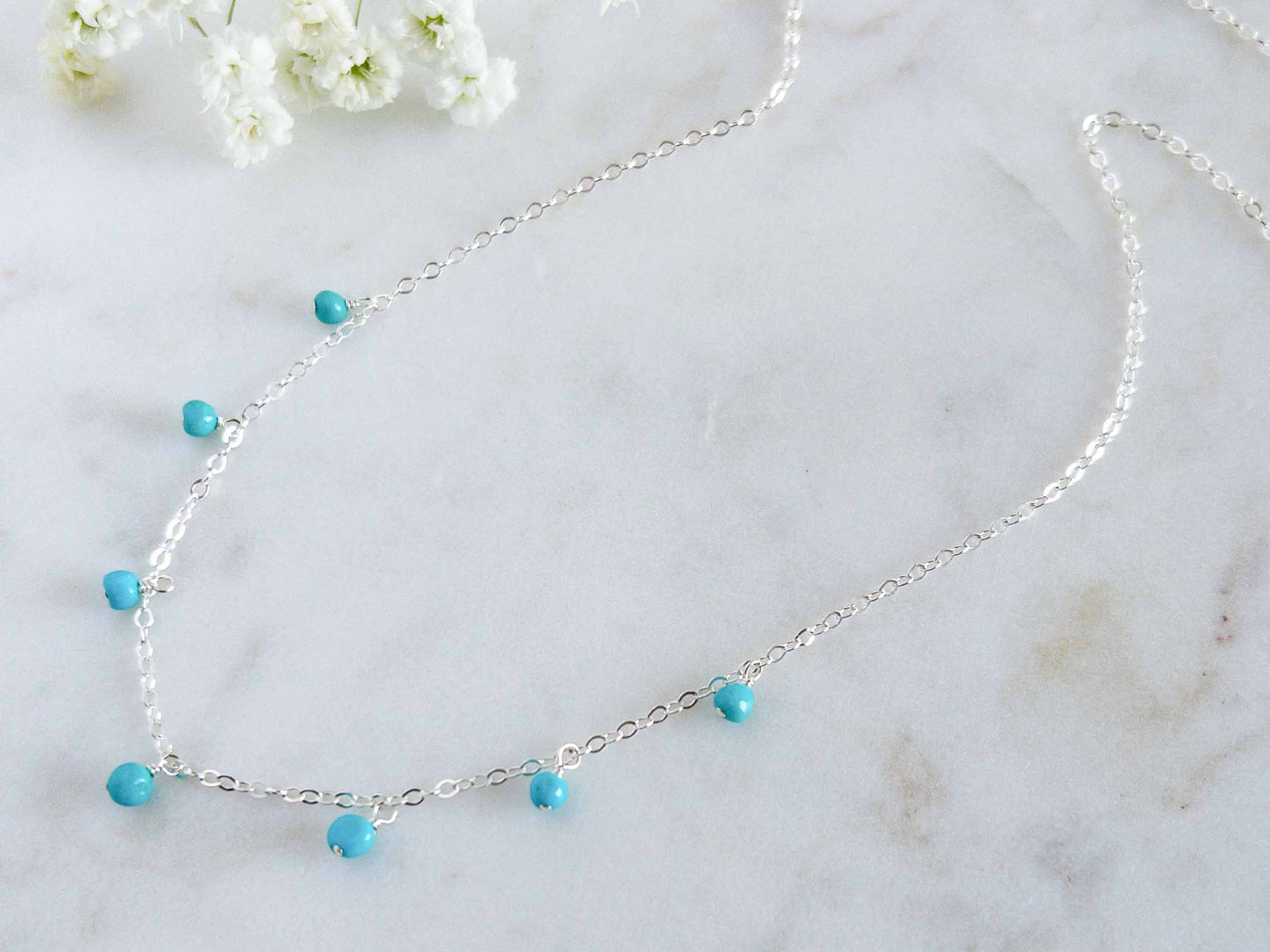 Turquoise Dangle Necklace