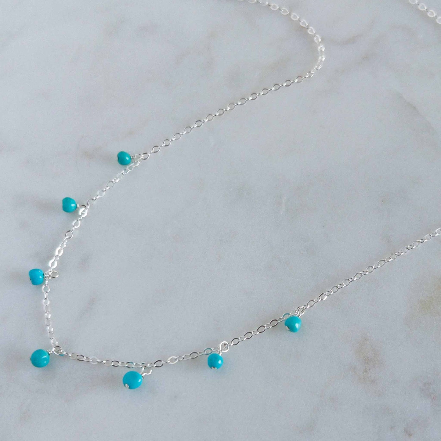 Turquoise Dangle Necklace