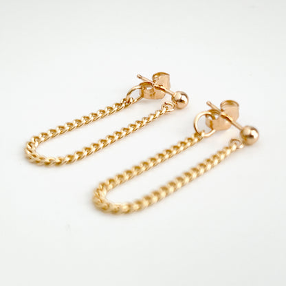 Chain Hoop Earrings