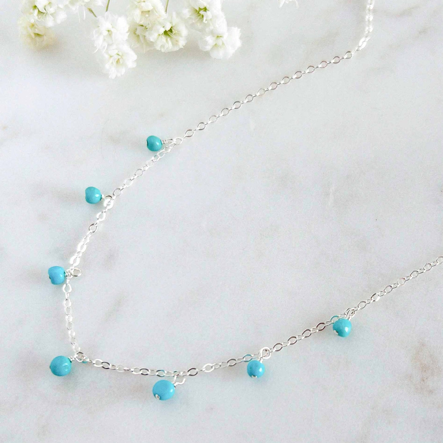 Turquoise Dangle Necklace