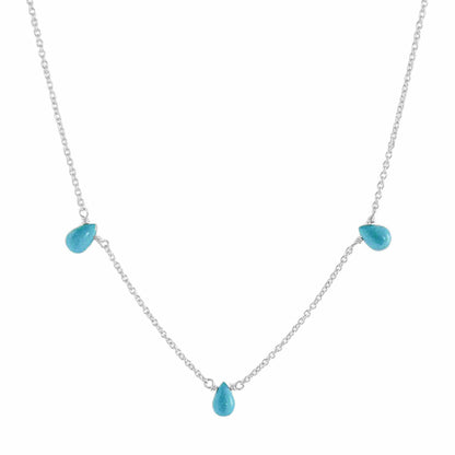 Celeste 3 Turquoise Necklace