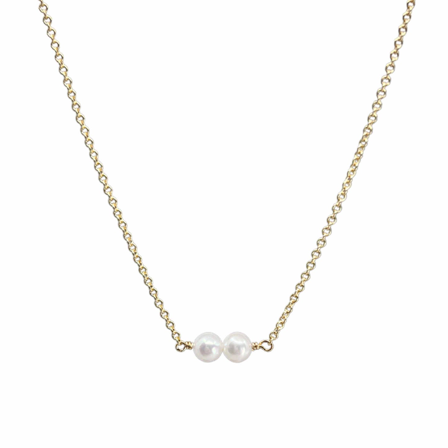 Custom Pearl Necklace - Choose up to 5 Pearls