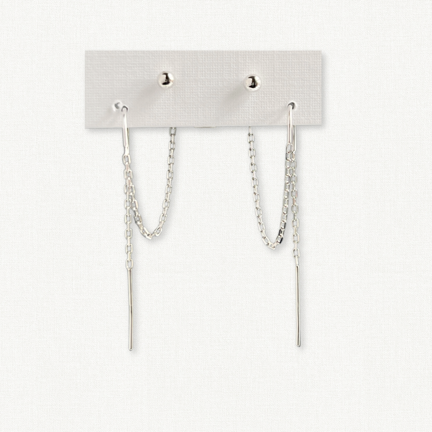 Double Piercing Earrings