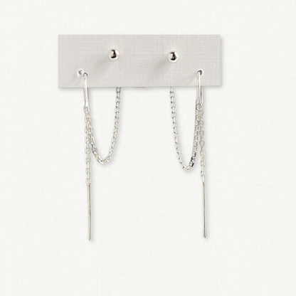 Double Piercing Earrings