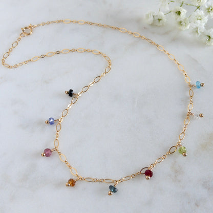 Multi Gemstone Necklace