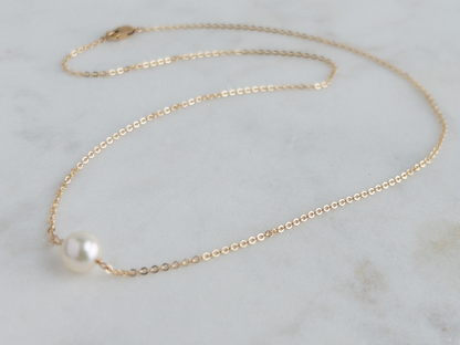 Lucia Saltwater Akoya Pearl Necklace