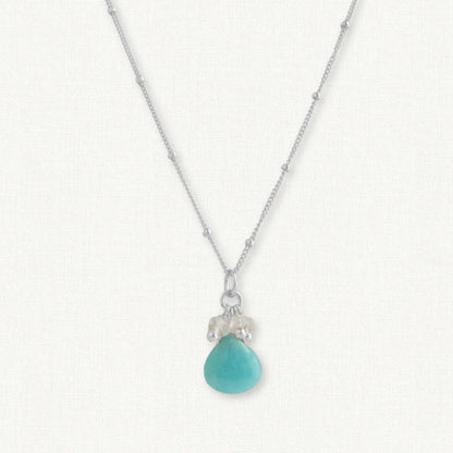 Amazonite Moonstone Pendant