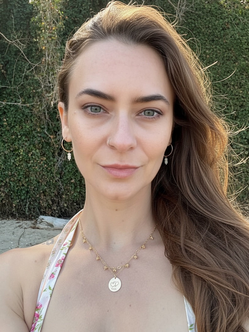 Double Heart Anniversary Necklace
