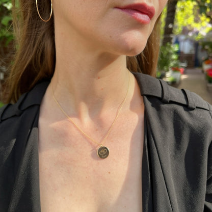 Double Heart Anniversary Necklace