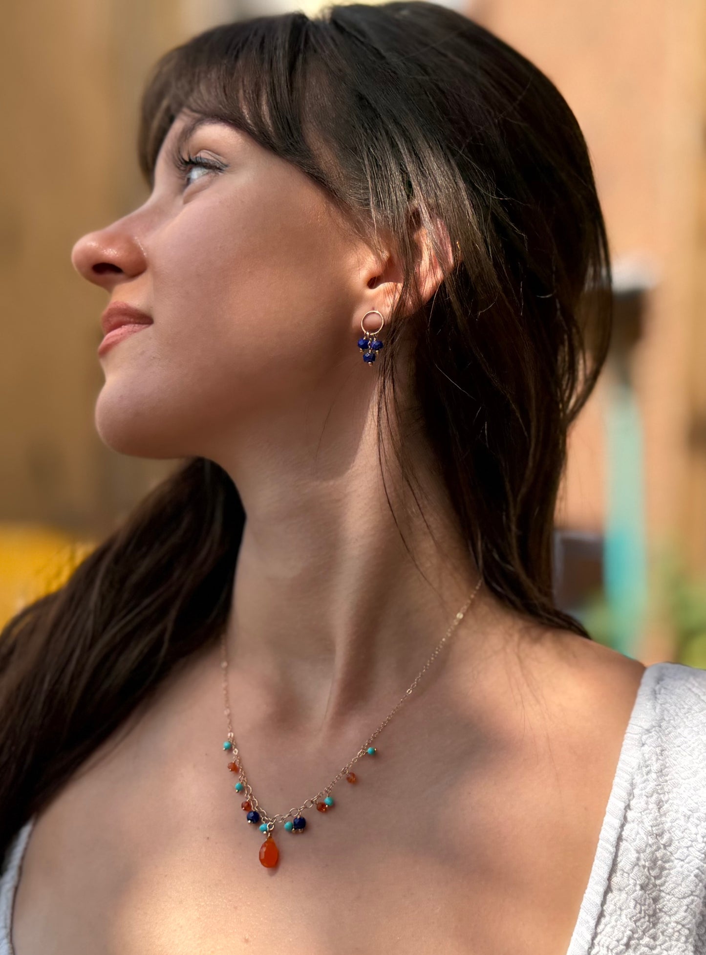 Lapis Dangle Earrings