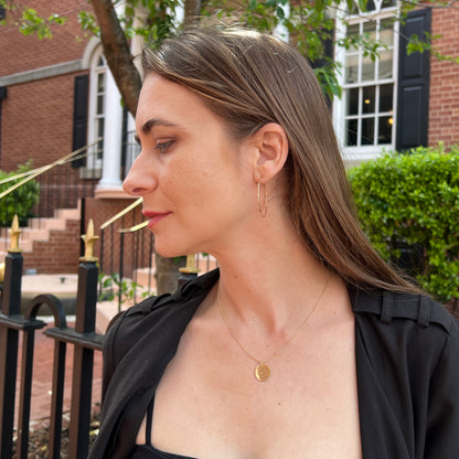 Double Heart Anniversary Necklace