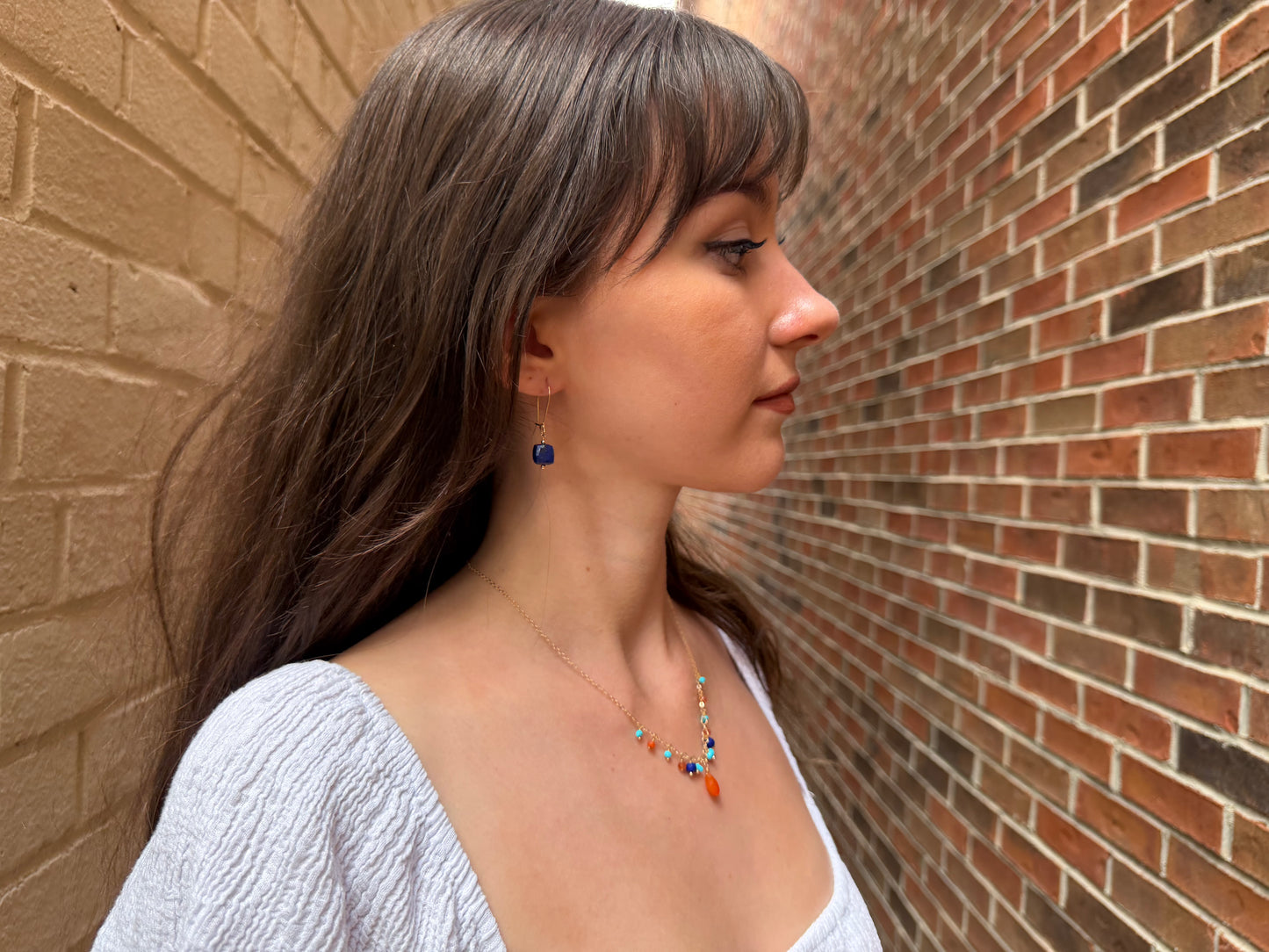 Carnelian and Turquoise Necklace