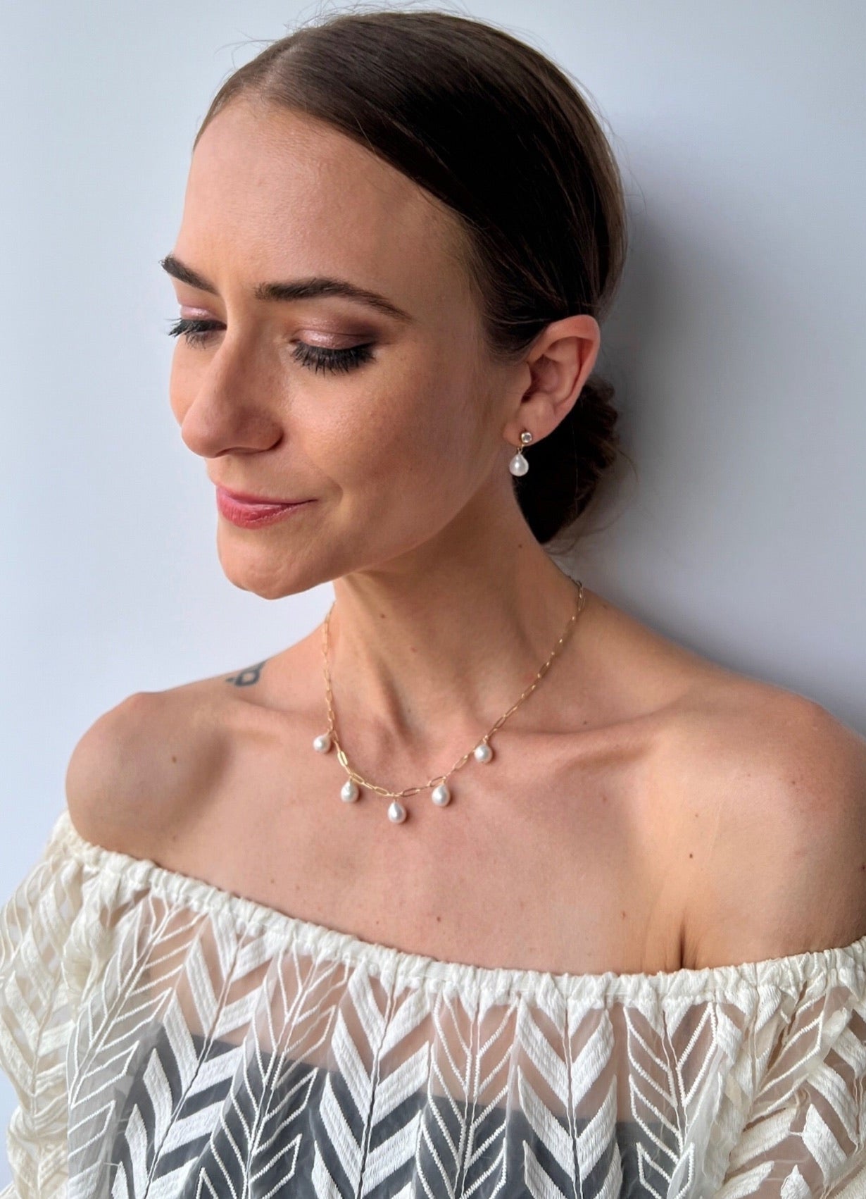 Vivara Baroque Pearl Drop Earrings