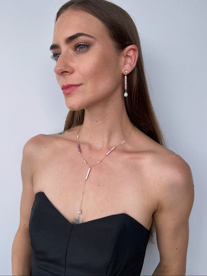 Vivara Baroque Pearl Dangle Earrings