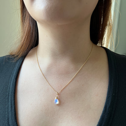 Rainbow Moonstone Necklace