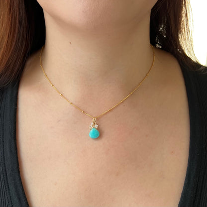 Amazonite Moonstone Pendant