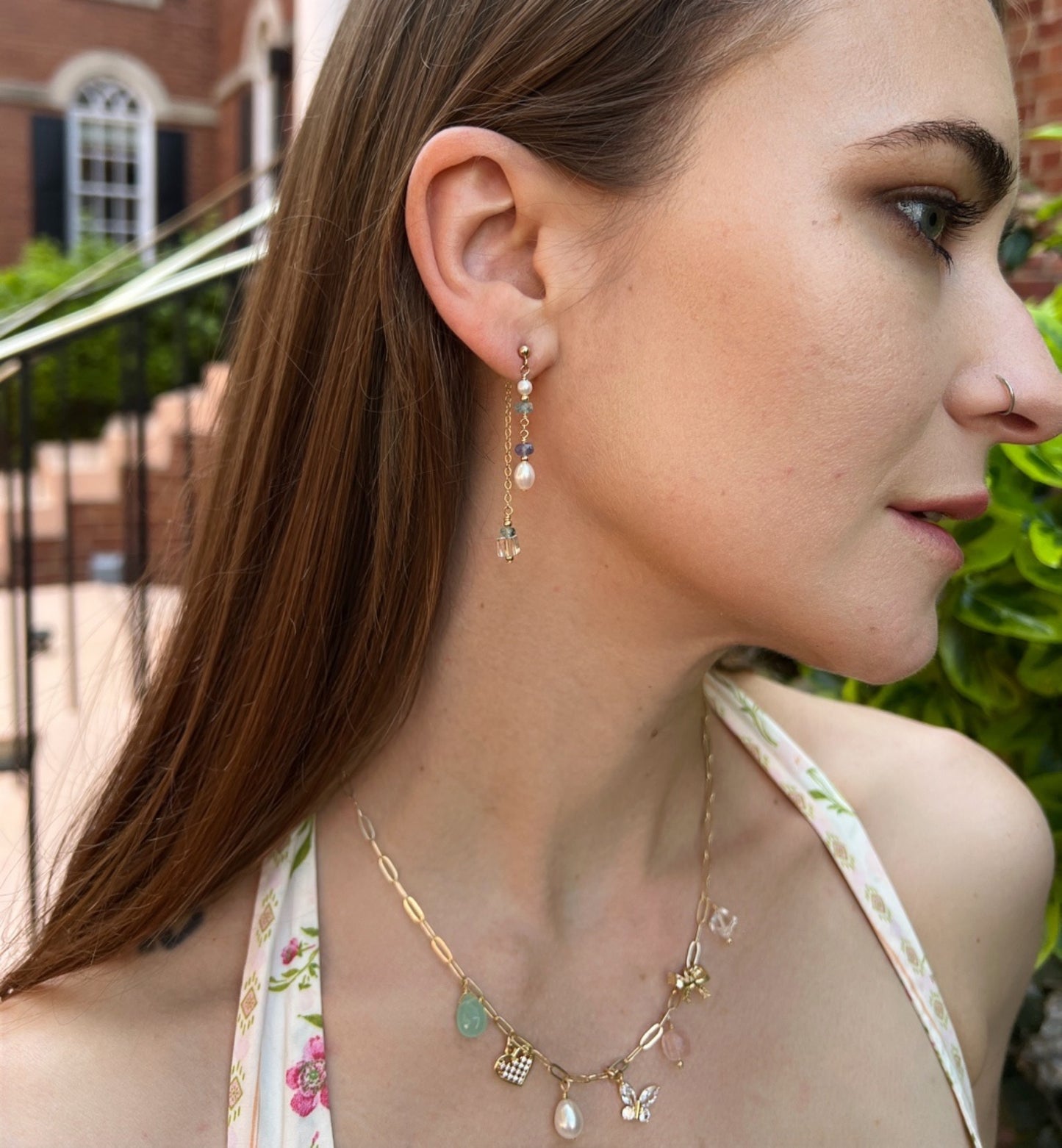 Pastel Double Sided Earrings