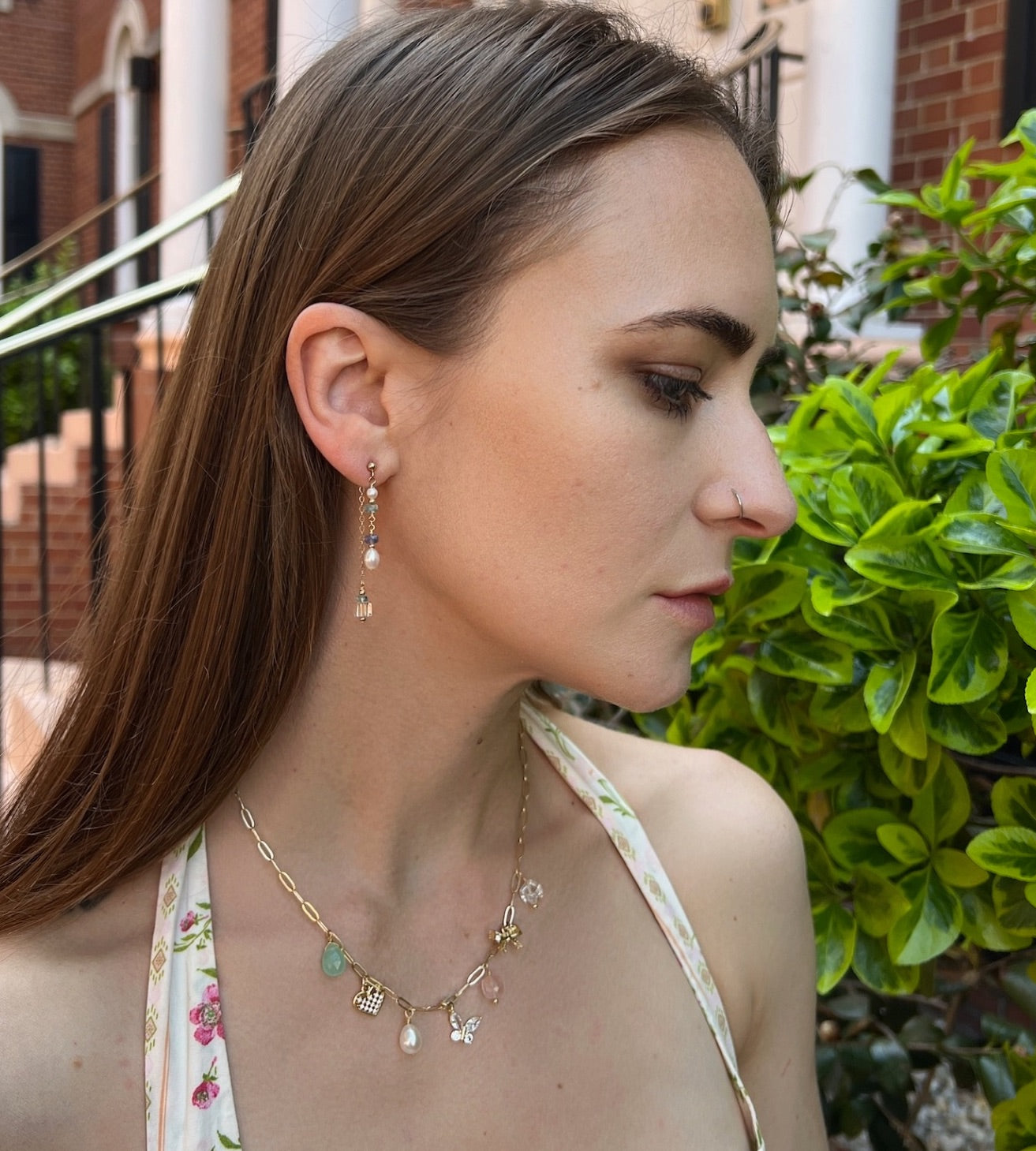 Pastel Double Sided Earrings