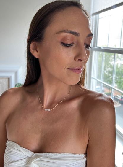 Lucia Custom Add A Pearl Necklace