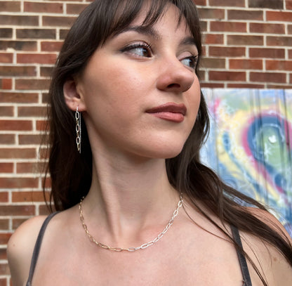 Mixed Metal Necklace | Gold and Silver Jewelry