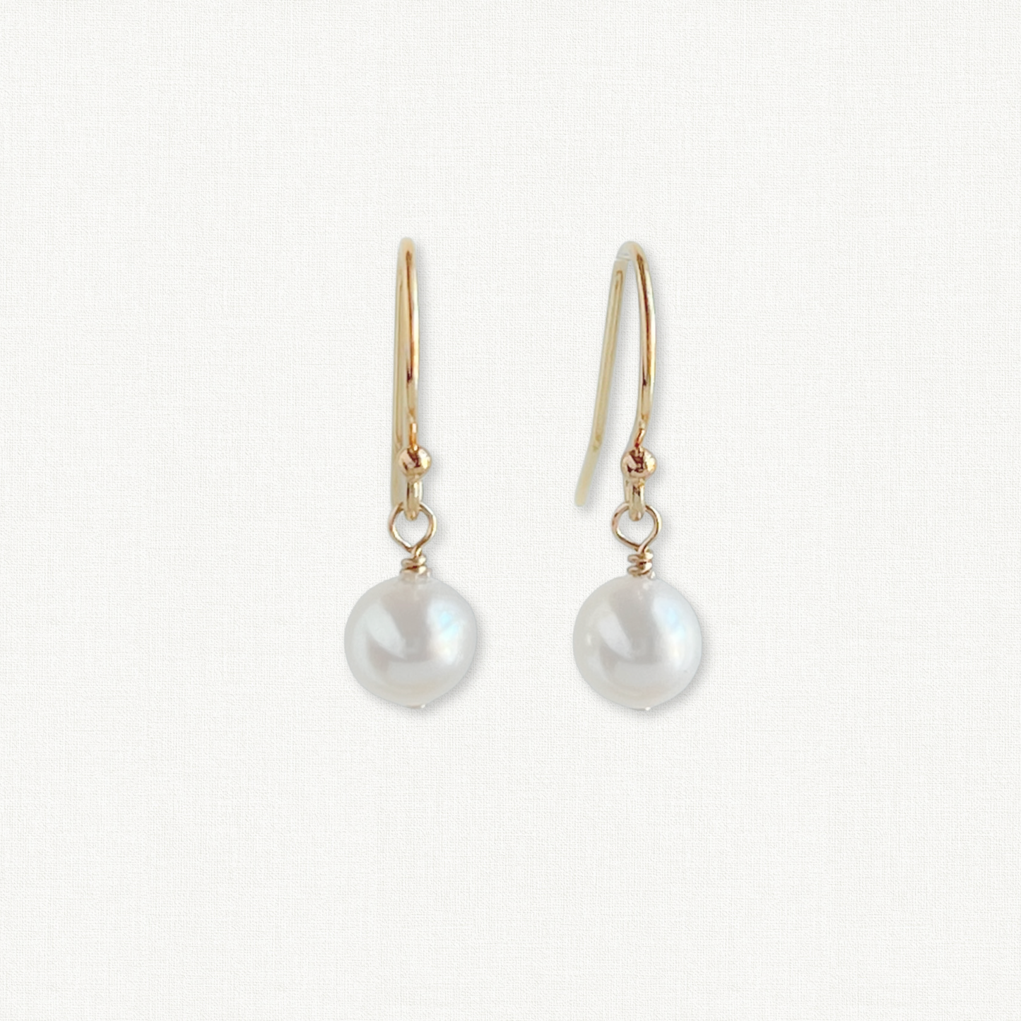 Lucia Drop Pearl Earrings