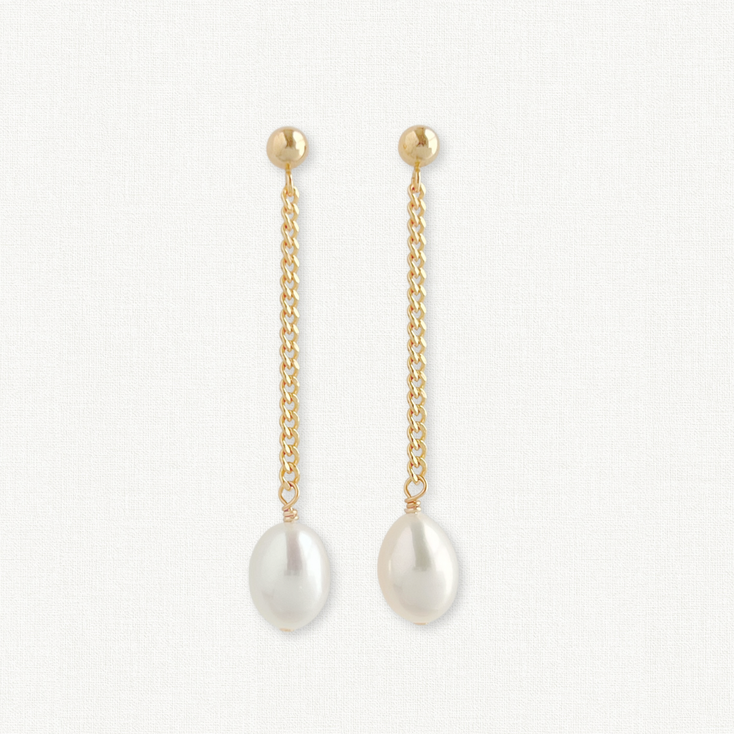 Nicola Pearl Earrings Dangle