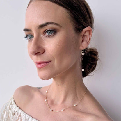 Rosa Freshwater Pearl Necklace
