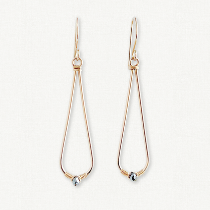 Black Diamond Earrings
