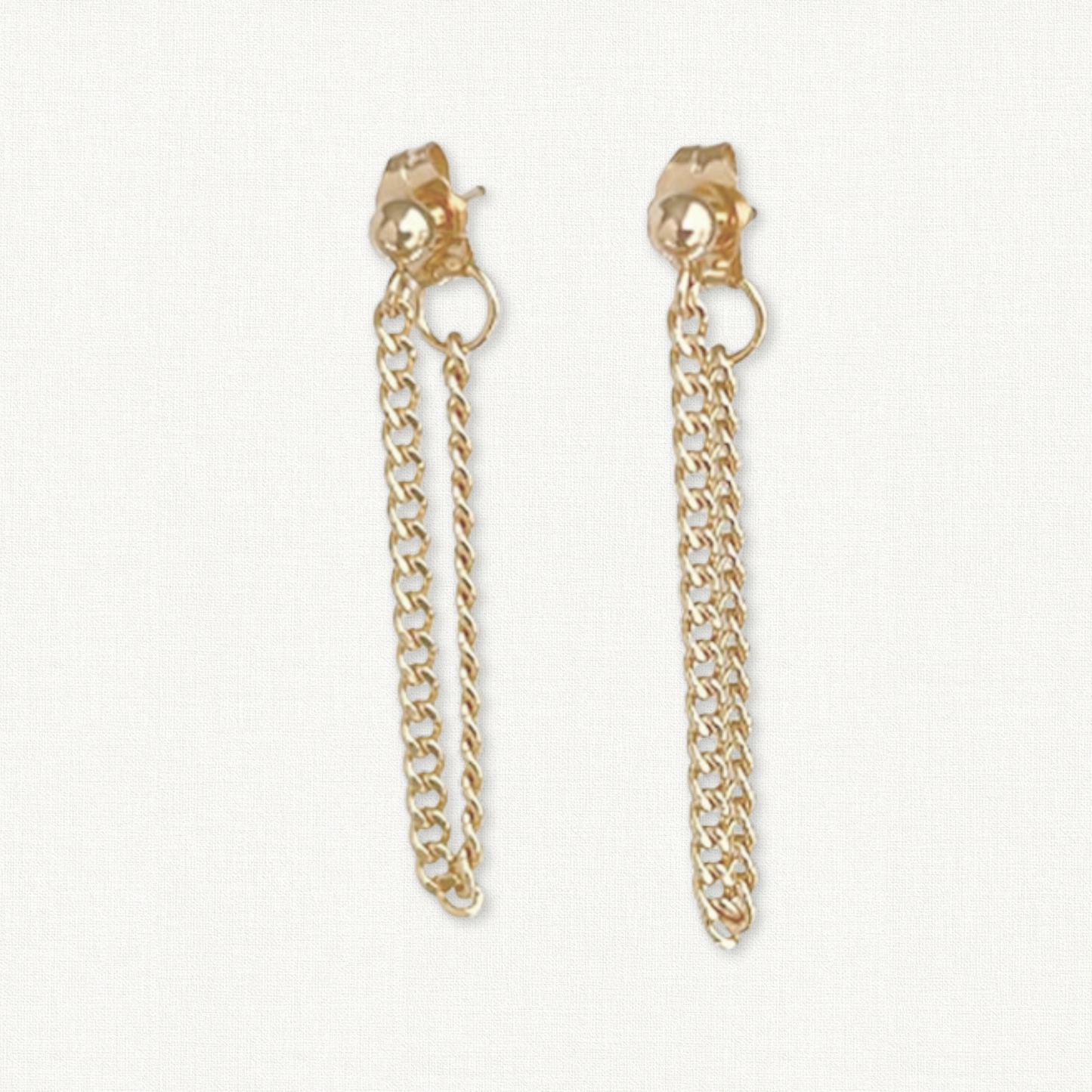 Chain Hoop Earrings