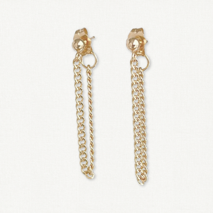 Chain Hoop Earrings