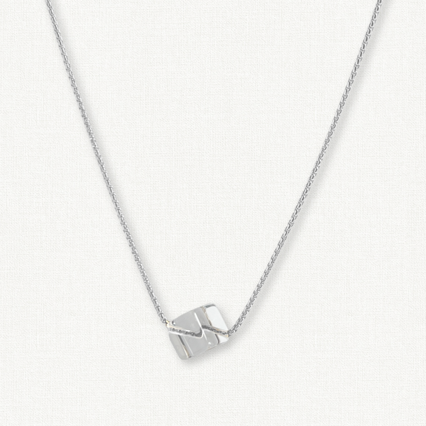 Floating Crystal Quartz Necklace