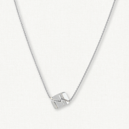 Floating Crystal Quartz Necklace