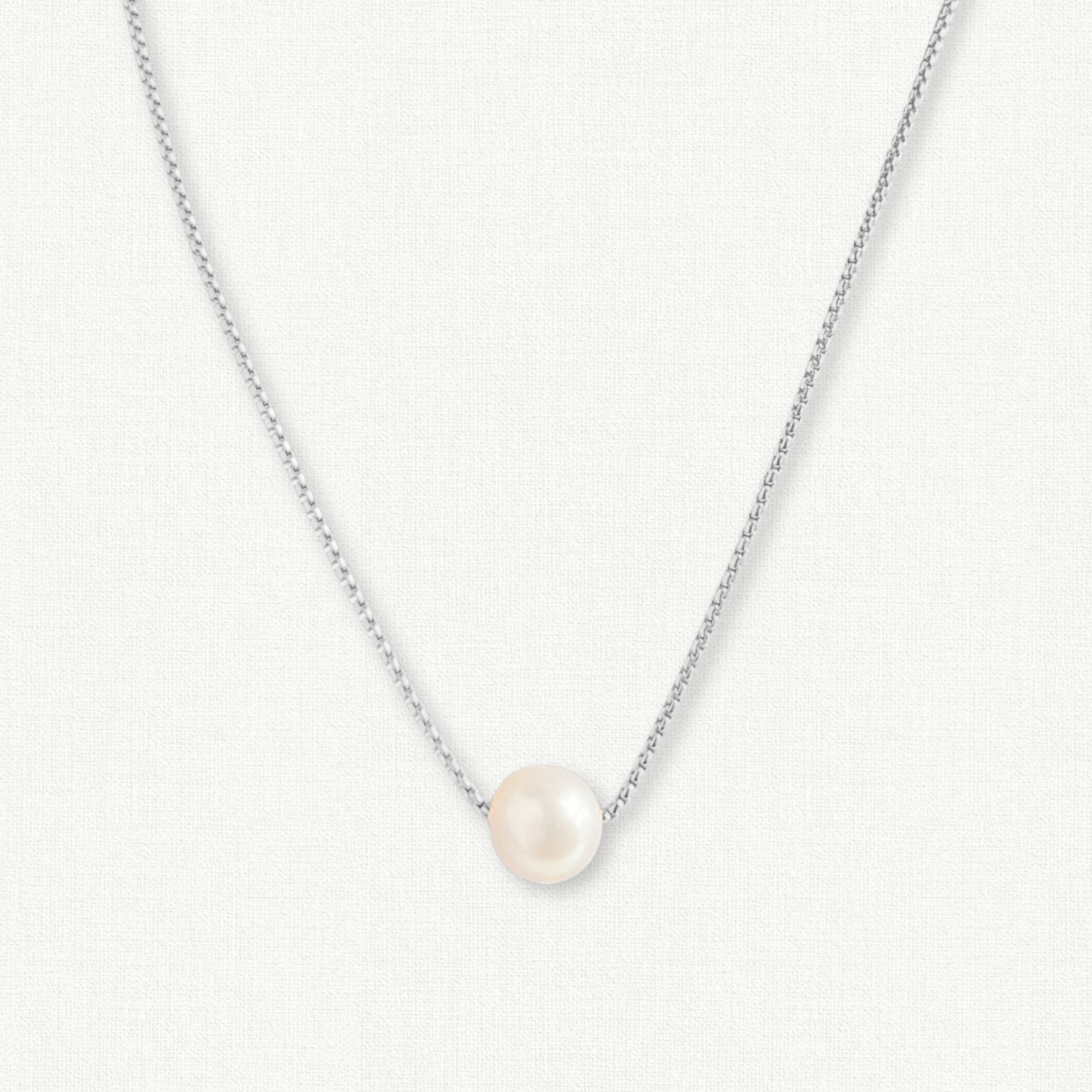 Lucia Floating Pearl Necklace