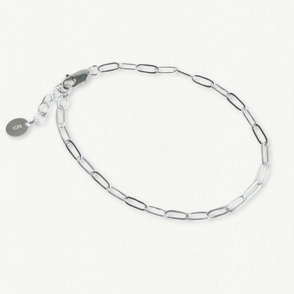 Essentials Gold Paperclip Chain Bracelet