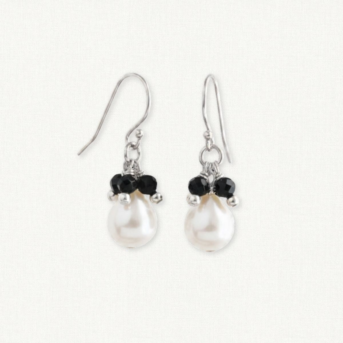 Baroque Pearl Gemstone Drop Earrings