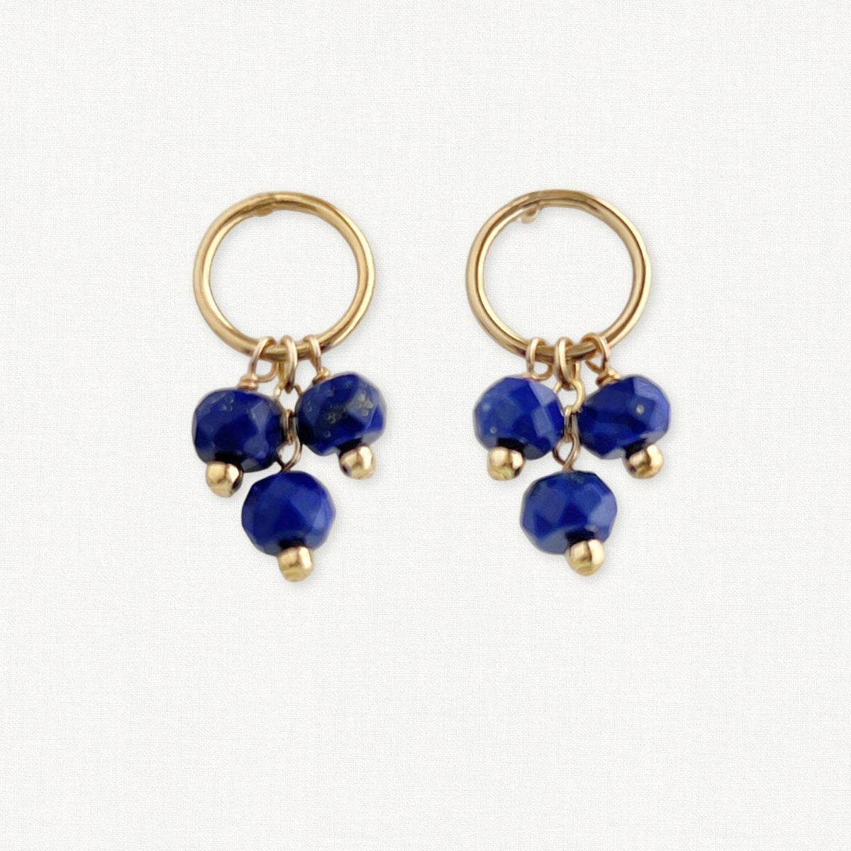 Lapis Dangle Earrings