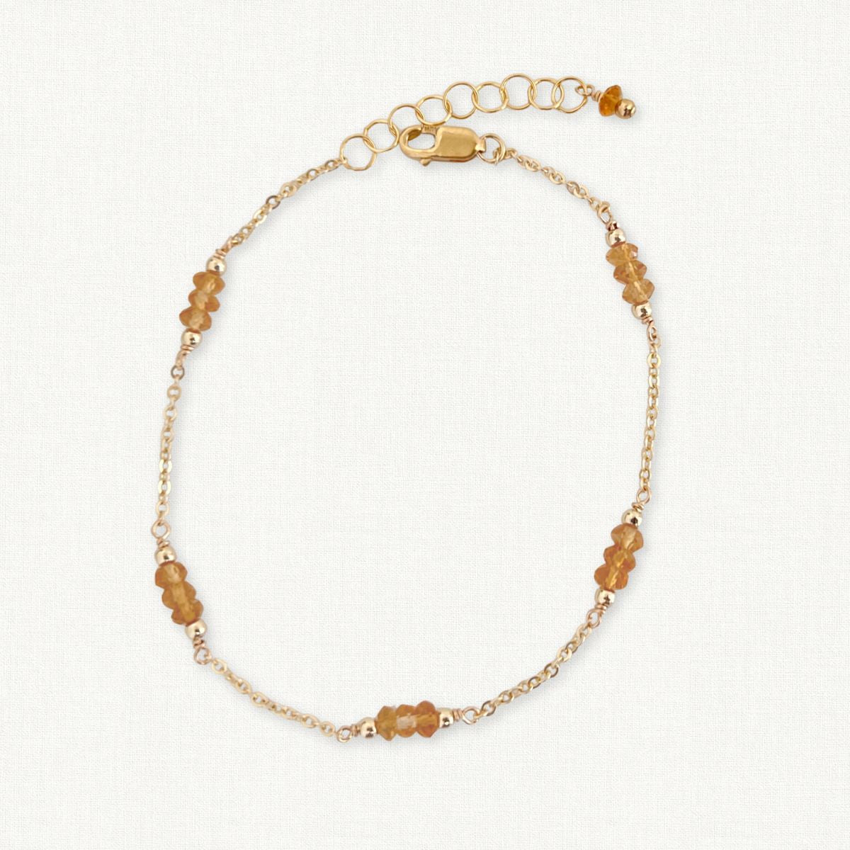 Citrine Bracelet | November Birthstone